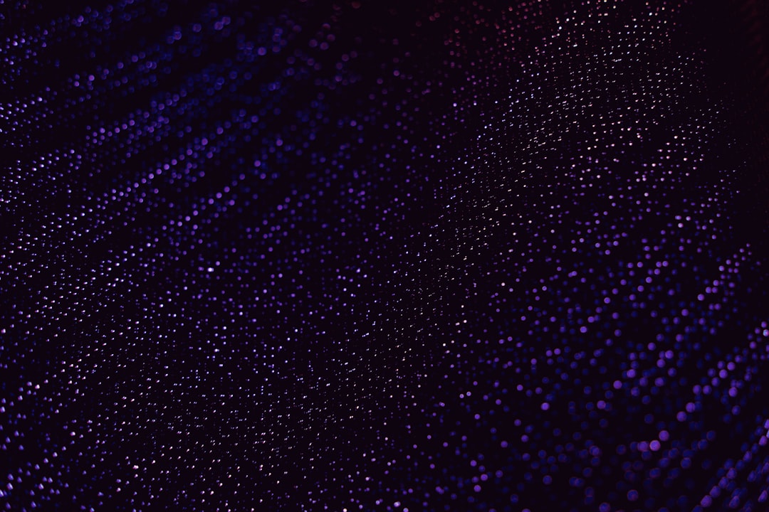 Blockchain network abstract visualization